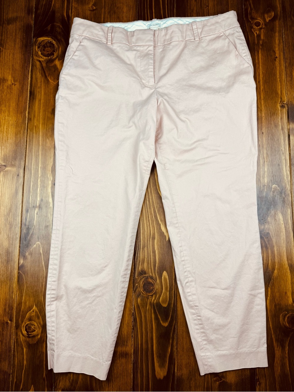 J. Crew Factory Dusty Rose Chino Pants